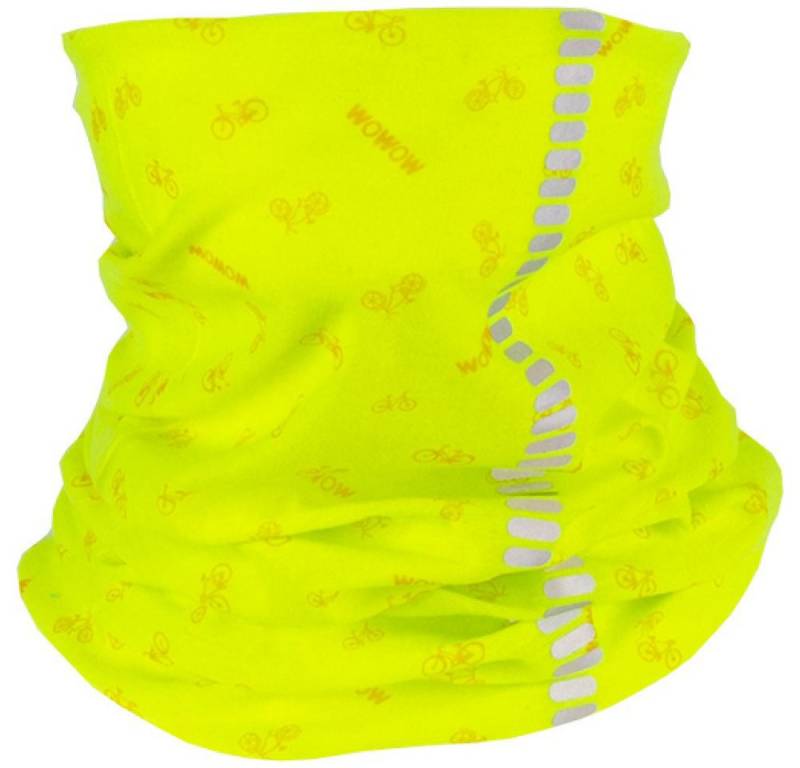 WOWOW Halstuch Wowow Halstuch Nutty Neckwarmer für Kinder Einheitsgröße gelb von WOWOW