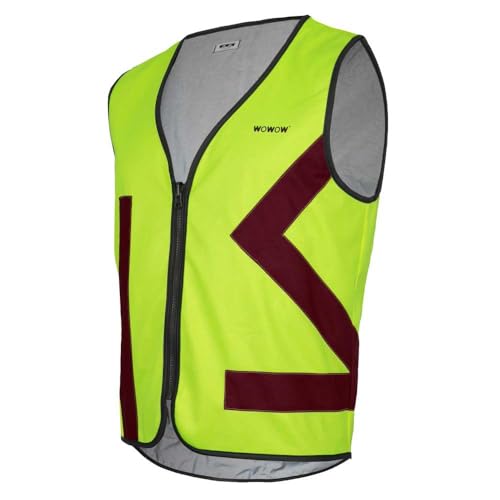 WOWOW Unisex Sicherheitsweste Citizen Gelb Refl.t.l Weste, L von WOWOW
