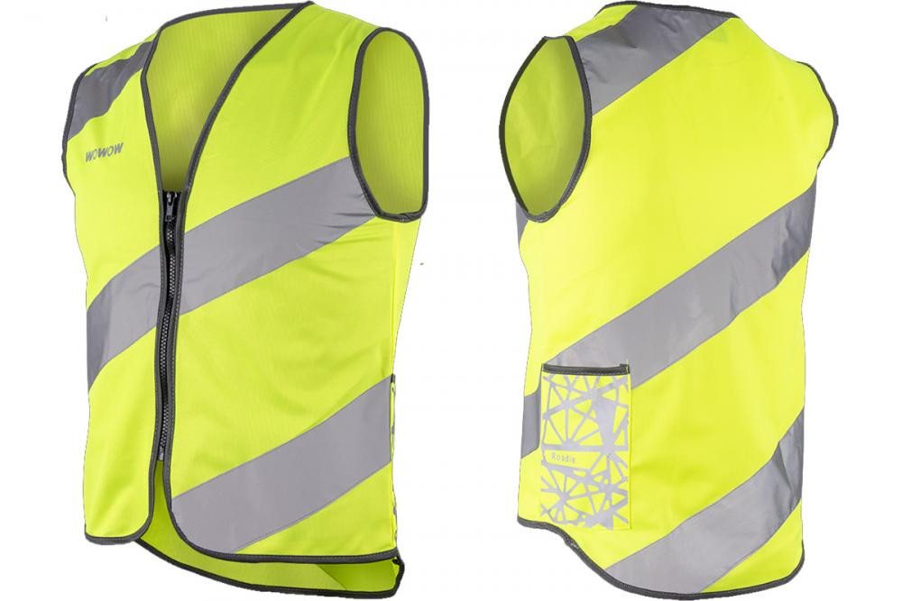 WOWOW Warnweste Wowow Roadie Jacket gelb Größe S von WOWOW