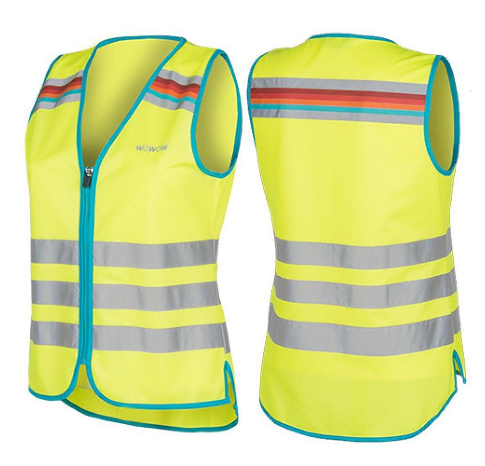 WOWOW Warnweste Wowow Sicherheitsweste Lucy Jacket Größe M gelb von WOWOW