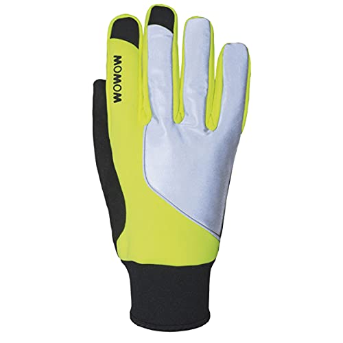 Wowow Unisex Wetland Small-Yellow/Reflective Clothes-Gloves, S von WOWOW