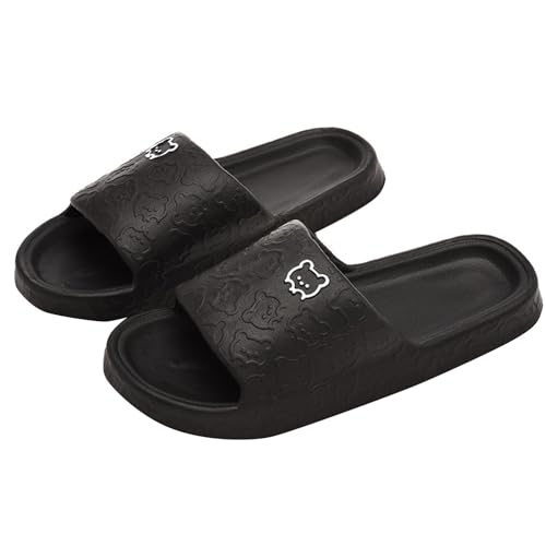 Cozislides Slippers Unisex Sale Rutschfeste Hausschuhe Damen Herren Weich Badeschlappen Cloudyzz Schlappen Sommer Badelatschen Gummi Pantoletten Super Weich Wolkenschlappen Garten Dusche Sliders von WOXIHUAN