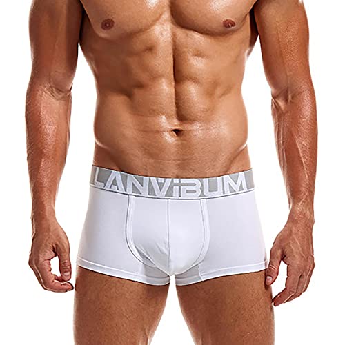 Herren Unterhosen Boxershorts Männer Retroshorts Atmungsaktiv Unterwäsche Männer Unterhosen Männer Boxershort Unterwäsche Boxer Shorts for Men Sport Unterwäsche Underpants Herren-boxershorts Panties von WOXIHUAN