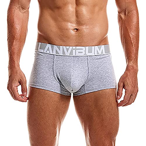 Herren Unterhosen Boxershorts Männer Retroshorts Atmungsaktiv Unterwäsche Männer Unterhosen Männer Boxershort Unterwäsche Boxer Shorts for Men Sport Unterwäsche Underpants Herren-boxershorts Panties von WOXIHUAN