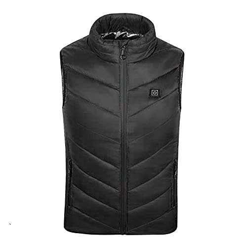 WOXIHUAN Beheizbare Weste Kinder Wärmeweste USB Elektrische Beheizte Weste Junge Mädchen Heizweste Waschbar Beheizbare Winter Weste Kinder Winterjacke für Outdoor von WOXIHUAN