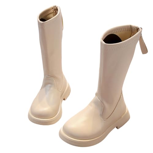 WOXIHUAN Stiefel Mädchen Hoch, Boots Mädchen Klassische Stiefel für Kinder mit Reißverschluss Reitstiefel Dicke Sohle Rutschfest Schuhe Elegante Herbststiefel Warme Winterstiefel für Schule Freizeit WOXIHUAN Stiefel Mädchen Hoch, Boots Mädchen Klassische Stiefel für Kinder mit Reißverschluss Reitstiefel Dicke Sohle Rutschfest Schuhe Elegante Herbststiefel Warme Winterstiefel für Schule Freizeit von WOXIHUAN
