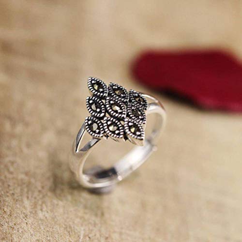 WOZUIMEI Chinesischer Ringschmuck Mosaik-Diamant-Modeeröffnung S925-Ring aus Sterlingsilber im Ethnischen StilRing WOZUIMEI Chinesischer Ringschmuck Mosaik-Diamant-Modeeröffnung S925-Ring aus Sterlingsilber im Ethnischen StilRing von WOZUIMEI