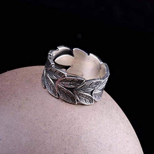WOZUIMEI Ring im Chinesischen Stil Ringschmuck Ring aus Reinem Silber S999 Ringschmuck aus Reinem Silber Thailändischer Handgefertigter Unisex-Schriftring aus SilberB WOZUIMEI Ring im Chinesischen Stil Ringschmuck Ring aus Reinem Silber S999 Ringschmuck aus Reinem Silber Thailändischer Handgefertigter Unisex-Schriftring aus SilberB von WOZUIMEI