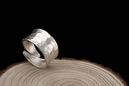 WOZUIMEI Ring im chinesischen Stil Schmuck S925 Ring aus reinem Silber Hammermodell handgemachte Thailändische einzigartige Übereinstimmung Alle Weiblichen Ring offen Wie gezeigt WOZUIMEI Ring im chinesischen Stil Schmuck S925 Ring aus reinem Silber Hammermodell handgemachte Thailändische einzigartige Übereinstimmung Alle Weiblichen Ring offen Wie gezeigt von WOZUIMEI