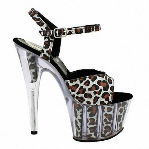 WOkismD 17CM Damen High Heels Offene Zehe Plateau Heels Knöchelriemen Sandalen Stilettos High Heeled für Sommer Kleid Schuhe,Grau,42 EU WOkismD 17CM Damen High Heels Offene Zehe Plateau Heels Knöchelriemen Sandalen Stilettos High Heeled für Sommer Kleid Schuhe,Grau,42 EU von WOkismD