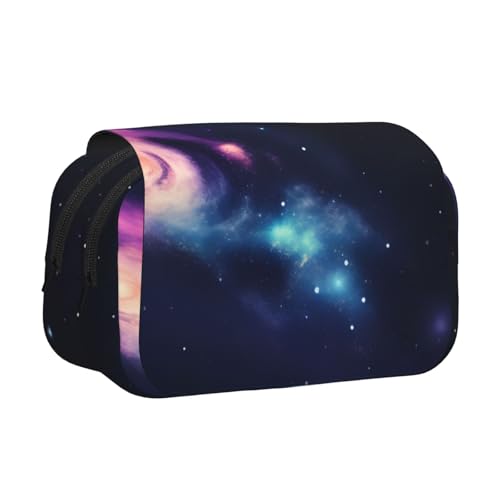 WOmeng Universum Galaxy Space Print Vielseitiges Federmäppchen Praktische Fächer Reise Bürobedarf Große Kapazität WOmeng Universum Galaxy Space Print Vielseitiges Federmäppchen Praktische Fächer Reise Bürobedarf Große Kapazität von WOmeng