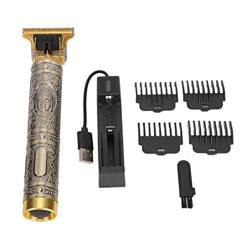 600 MAh Leistungsstarker Haarschneider, USB-elektrischer Haarschneider, Einfach zu Bedienender Haarschneider mit Bedienungsanleitung für Männer Im Salon zu Hause von WPKD BLUEIY