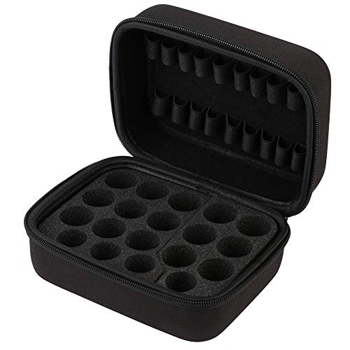 WPKD BLUEIY Tragbare Tragetasche für ätherische Öle, 19 Fächer Stoßfester Eva Schaum Flaschenhalter für ätherische Öle Organizer Handtasche für den Heimgebrauch auf Reisen WPKD BLUEIY Tragbare Tragetasche für ätherische Öle, 19 Fächer Stoßfester Eva Schaum Flaschenhalter für ätherische Öle Organizer Handtasche für den Heimgebrauch auf Reisen von WPKD BLUEIY