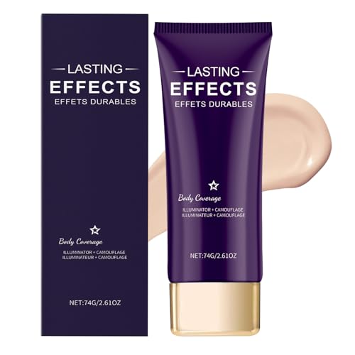Body Coverage Perfector, All Over Complexion Perfector, Tattoo Cover Up Cream, Long-lasting Lightweight Body Foundation, Waterproof Sweatproof Face Concealer, Even Skin Tone (1pcs Lvory) von WRANBAO