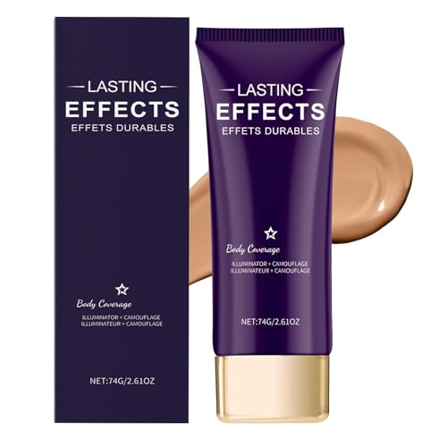 Body Coverage Perfector, All Over Complexion Perfector, Tattoo Cover Up Cream, Long-lasting Lightweight Body Foundation, Waterproof Sweatproof Face Concealer, Even Skin Tone (1pcs Natural) von WRANBAO