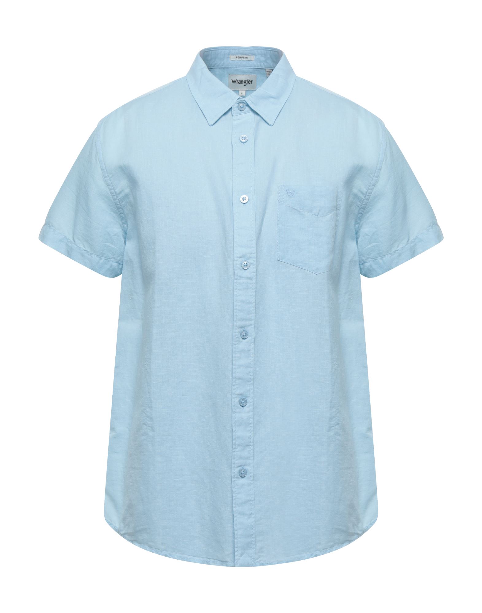 WRANGLER Hemd Herren Himmelblau von WRANGLER