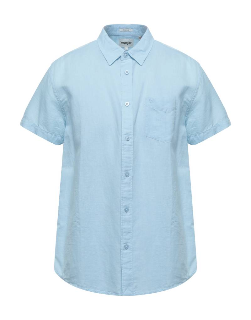 WRANGLER Hemd Herren Himmelblau von WRANGLER