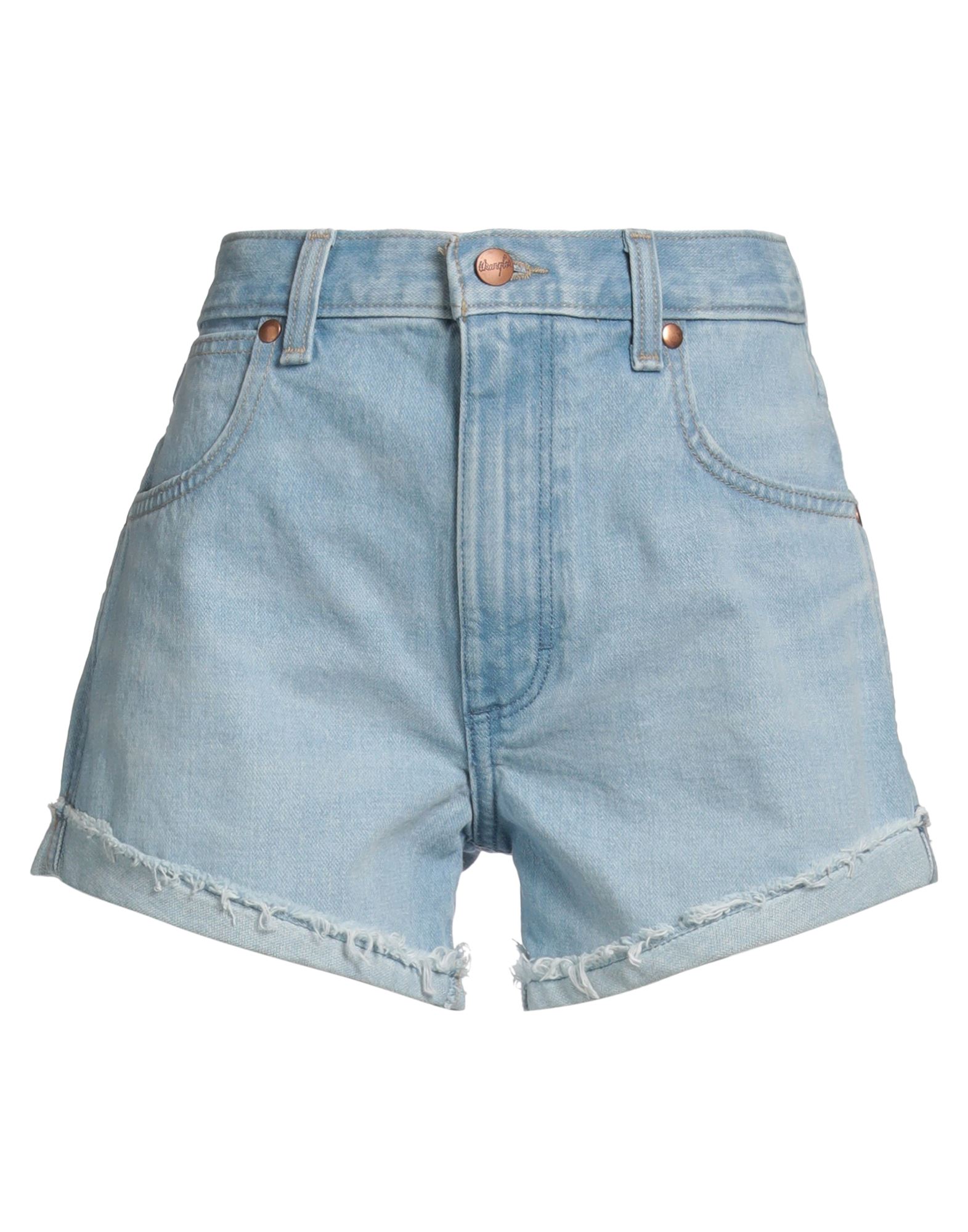 WRANGLER Jeansshorts Damen Blau von WRANGLER