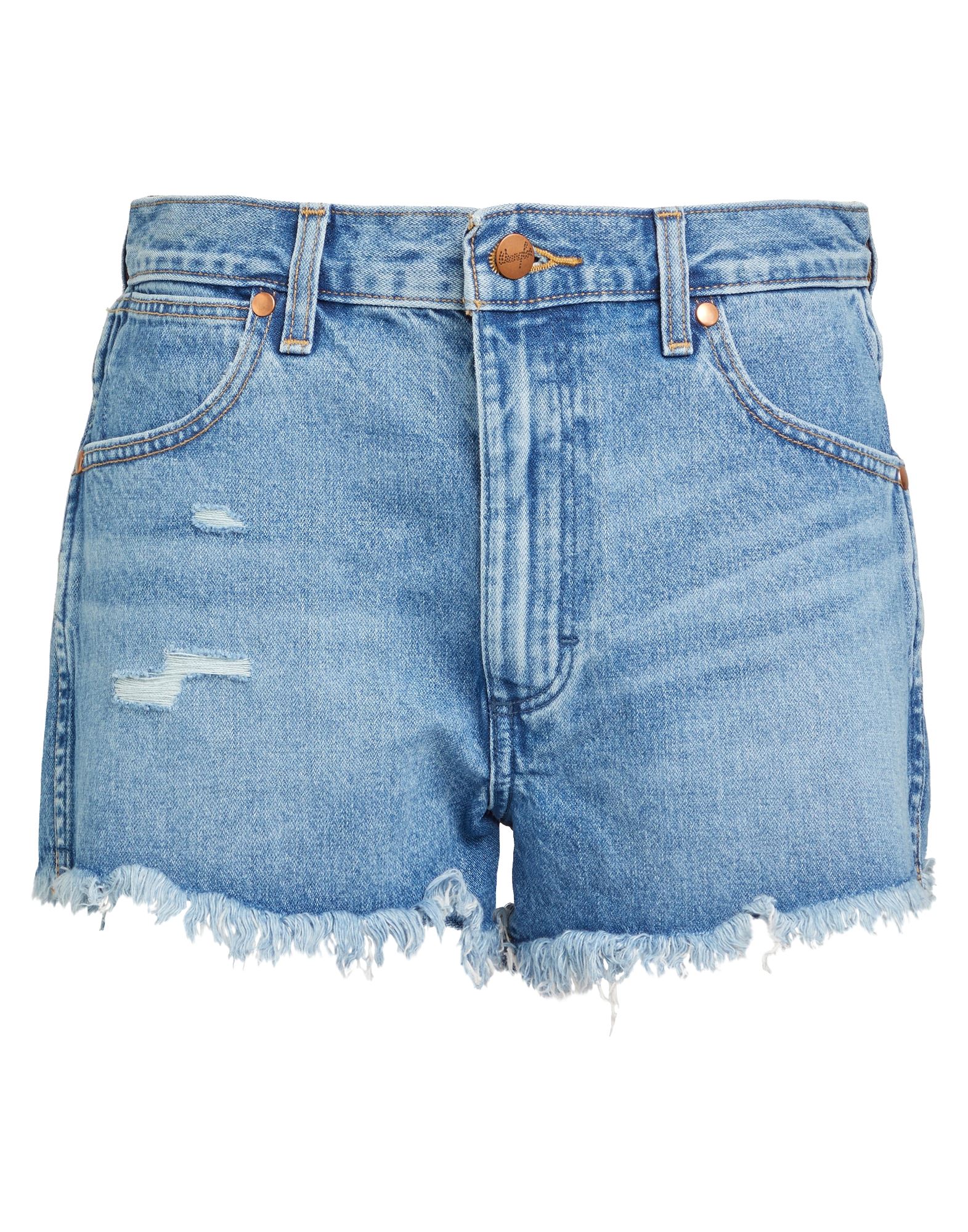 WRANGLER Jeansshorts Damen Blau von WRANGLER