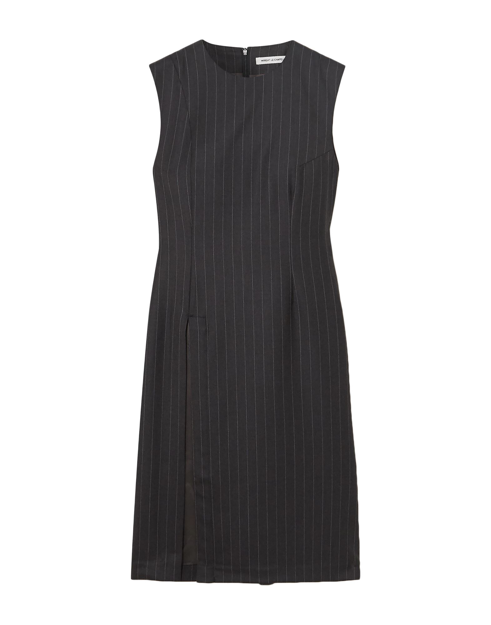 WRIGHT LE CHAPELAIN Midi-kleid Damen Braungrau WRIGHT LE CHAPELAIN Midi-kleid Damen Braungrau von WRIGHT LE CHAPELAIN