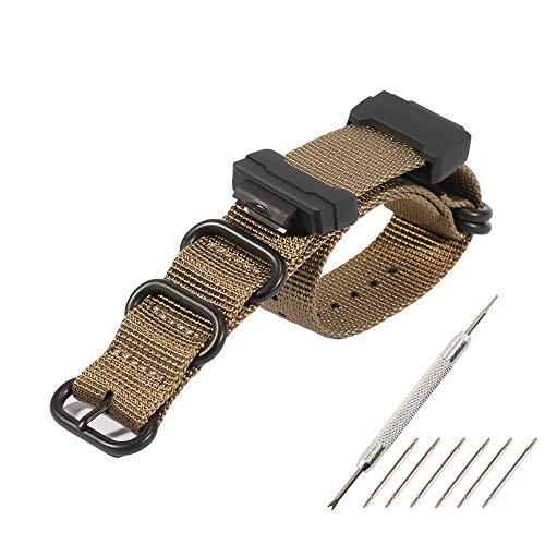 WRISTARMOR GA110 Nylonband-Adapter-Set, kompatibel mit Casio G Shock DW-5600 DW-6900 GA700 GA100 GD120 GD110 Uhrenarmband, 16 mm, Künstlicher Quarz. WRISTARMOR GA110 Nylonband-Adapter-Set, kompatibel mit Casio G Shock DW-5600 DW-6900 GA700 GA100 GD120 GD110 Uhrenarmband, 16 mm, Künstlicher Quarz. von WRISTARMOR