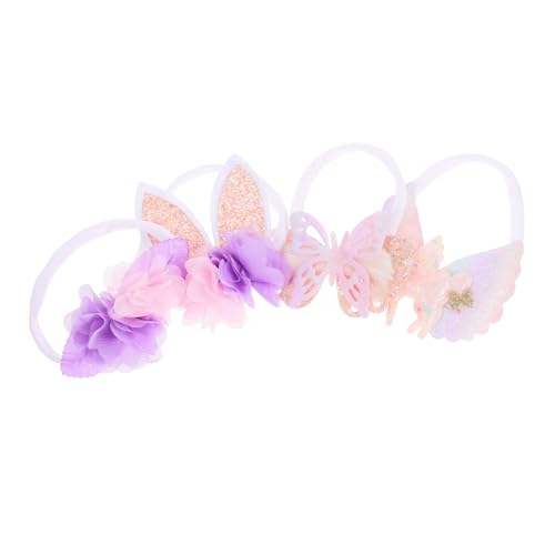 WRITWAA Niedliches Stirnband Mit Ohren Ohr-stirnband-set Für Osterpartys Dekoratives Haar-accessoire von WRITWAA