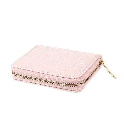 WRITWAA 1stück Pu Damen Münzbeutel Mit Reißverschluss Kleiner Geldbeutel Für Frauen Stilvolle Aufbewahrungstasche Für Münzen Und Karten Für Reisen Und Alltag von WRITWAA
