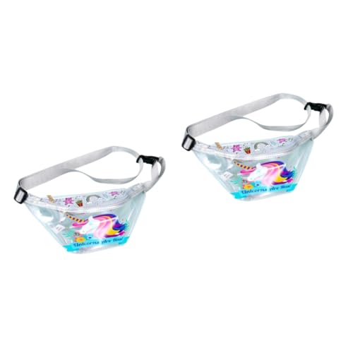 WRITWAA 2stücke wasserdichte Bauchtasche Damen Verstellbare Hüfttasche Im Transparenten Design Für Reisen Sport Outdoor Stylische Gürteltasche Für Handy Geldbörse Und Schlüssel von WRITWAA