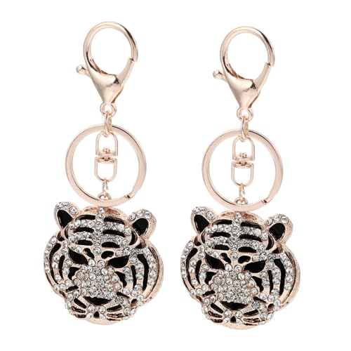WRITWAA 2 Stücke Strass Tiger Schlüsselanhänger Schlüsselanhänger Schlüsselanhänger Tasche für Frauen Männer Niedlich WRITWAA 2 Stücke Strass Tiger Schlüsselanhänger Schlüsselanhänger Schlüsselanhänger Tasche für Frauen Männer Niedlich von WRITWAA