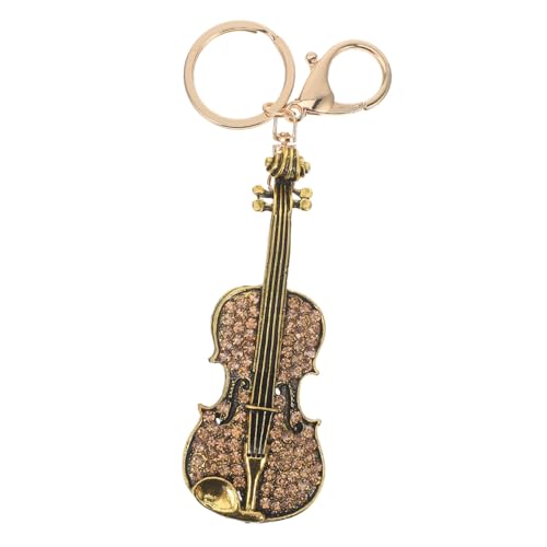 WRITWAA Kreatives Schlüsselzubehör Violine Schlüsselanhänger Schlüsselanhänger Für Musik von WRITWAA