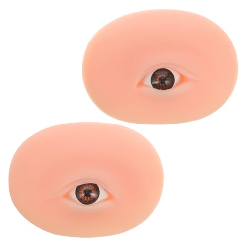 WRITWAA Silikon-übungshaut Für Augen Make-up Lidschatten Und Augenbrauen-training Make-up-praxisbrett Für Anfänger Und Profis von WRITWAA