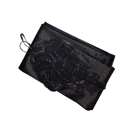 WRITWAA Einzigartige Vintage-handschuhe Für Damen Satin-armstulpen Mit Nackten Fingern Ideal Für Festliche Anlässe von WRITWAA