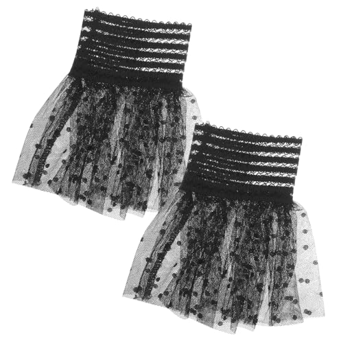 WRITWAA Spitzen Handgelenkmanschetten Für Damen Abnehmbare Spitzenmanschetten Falsche Ärmel Spitzenarmbänder Spitzenhandgelenkhandschuhe WRITWAA Spitzen Handgelenkmanschetten Für Damen Abnehmbare Spitzenmanschetten Falsche Ärmel Spitzenarmbänder Spitzenhandgelenkhandschuhe von WRITWAA
