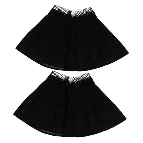 WRITWAA Spitzenmanschetten Mit Rüschen Für Damen Weiche Handgelenksmanschetten Als Hemdfake-manschetten Kleidungsdekoration Für Jeden Anlass von WRITWAA