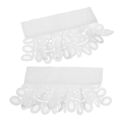 WRITWAA Spitzen-handgelenkmanschetten Für Damen Abnehmbare Fake-ärmel Handmanschetten Handgelenksärmel Kleidungsaccessoires von WRITWAA