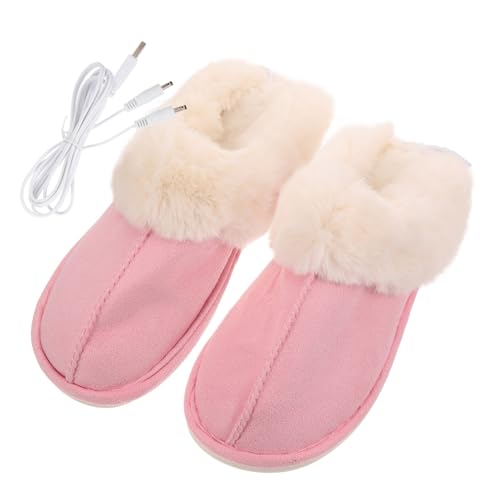 WRITWAA Warmslippers Kanada – Elektrische Hausschuhe Für Damen Usb-beheizte Schuhe Weiche Hausschuhe Camping-fußwärmer von WRITWAA