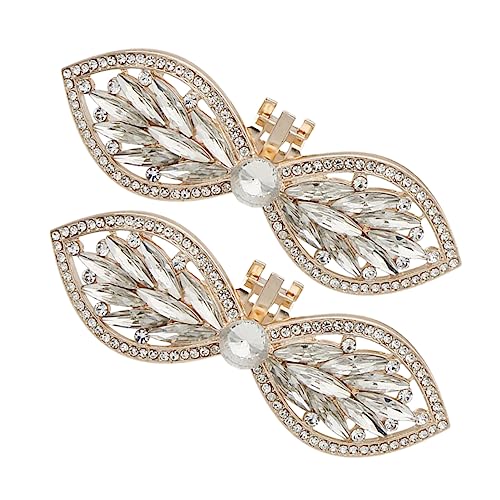WRITWAA 1 Paar High-end-schuhclips Für Damen – Hochzeitsschuhdekor Blumenanhänger Leicht Zu Ändernder Stil von WRITWAA