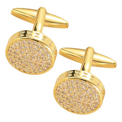 WRITWAA 1 Paar Manschettenknöpfe Herren Einzigartige Französische Hemdmanschettenknöpfe mit Design Accessoire für Formelle Anlässe Hochzeiten und Business Events von WRITWAA