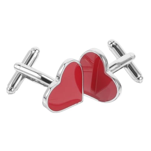 WRITWAA Valentinstagsliebe Herzförmiger Schmuck Für Männer Perfekte - Und Hochzeitsparty-accessoires von WRITWAA