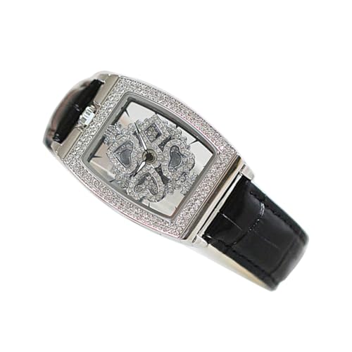 WRITWAA Damen-Armbanduhr Mit -Design Lederarmbanduhr Für Frauen Stilvolle Studentenuhr Täglicher Gebrauch Modisches Accessoire von WRITWAA