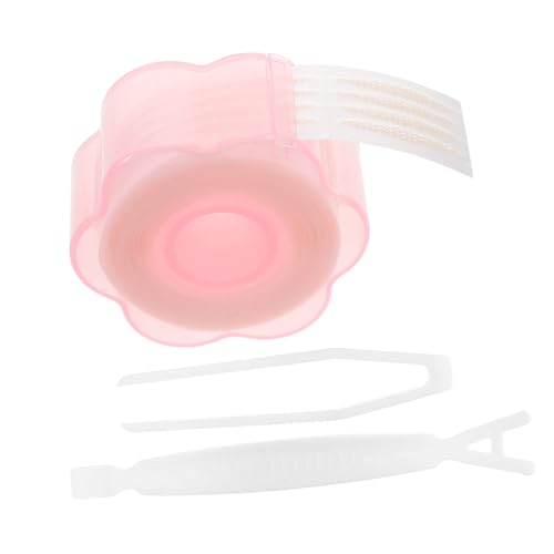 WRITWAA 1 Satz Aufkleber für doppeltes Augenlid aus Spitze augenlid tape Klebeband für Augenlider doppeltes Augenlidband unsichtbar Doppeltes Augenlidband aus Spitze Klebestreifen Rosa von WRITWAA