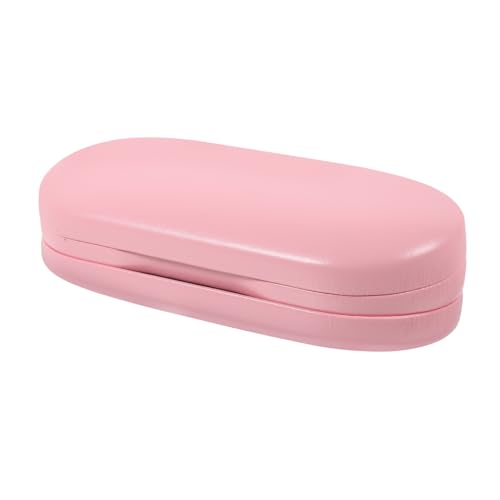 WRITWAA 1 Satz Brillenetui Gläser Fall Kontakte Objektivorganisator Tasche Kleiner Objektivhalter Reiseobjektiv Linsenhalter Tragbarer Objektiv-Organizer Beflocktes Tuch Rosa von WRITWAA