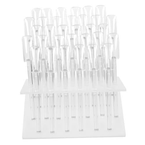 WRITWAA 1 Satz Nail Tip Display Rack Aufbewahrungsständer für Kunstnägel Perfekter Organizer für Nagelstudios Leicht und Kompakt für Professionelle Anwendungen und Dekoratives Element von WRITWAA
