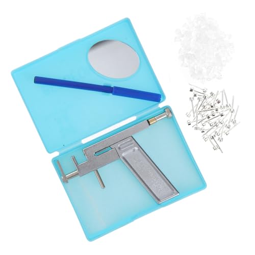 WRITWAA 1 Satz Ohrlochpistole Tragbares Piercing Werkzeug für Ohrlöcher Ohrringe Einfach zu Bedienen für Selbst Piercing für Männer und von WRITWAA