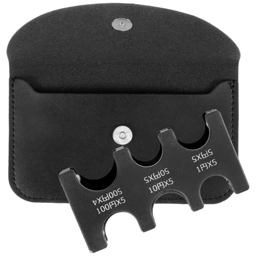 WRITWAA Münzbörse Für Damen Mit Knopfverschluss Kleine Geldbörse Als Schlüsseltasche Und Lippenstiftbörse Münzhalter Für Wechselgeld Kompakt Und Leicht Für Reisen Und Alltag von WRITWAA