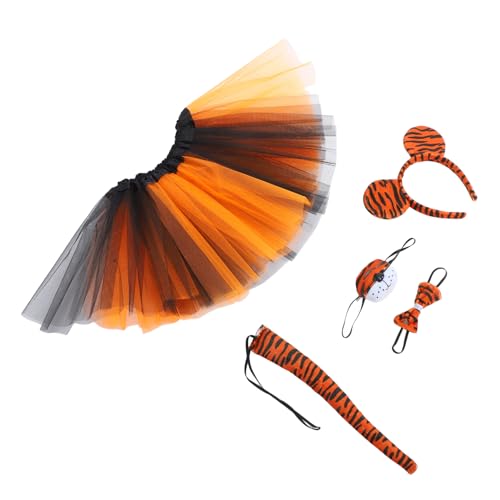 WRITWAA 1 Set Party Kopfschmuck Cosplay Tiger Requisiten Stoff Tiger Ohren Stirnband Tiger Ohr Kopfschmuck WRITWAA 1 Set Party Kopfschmuck Cosplay Tiger Requisiten Stoff Tiger Ohren Stirnband Tiger Ohr Kopfschmuck von WRITWAA