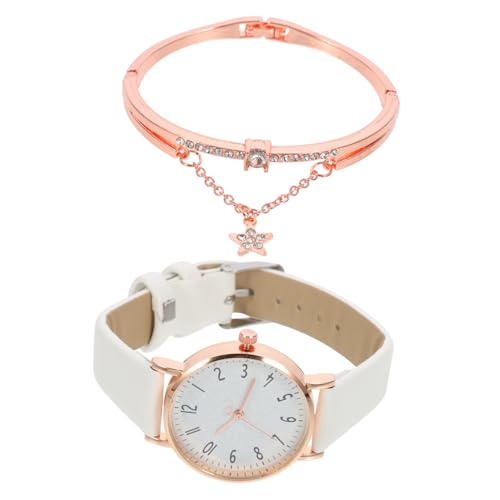 WRITWAA Armbanduhren Für Damen Dekorative Uhren Stilvolle Casual Uhren Weibliche Armband Kit von WRITWAA