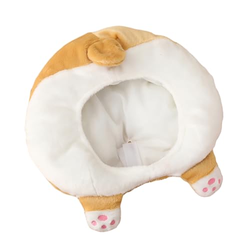 WRITWAA Modische Festliche Kopfbedeckung 1 Stück Corgi Bottom Kopfbedeckung Unisex-partyhut Für Den Alltag von WRITWAA