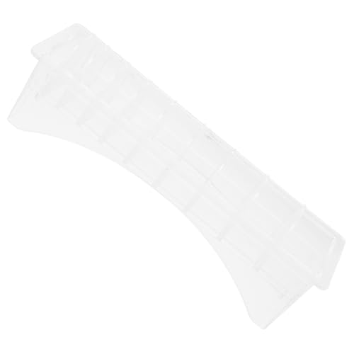 WRITWAA 1 Stück Box Limit Kamm Clipper Halter Kämme Haarschneider Tasche Trimmer Clipper Kamm Universal Schutzhalter Haarwerkzeuge Organizer Haarwerkzeugträger Weiß von WRITWAA