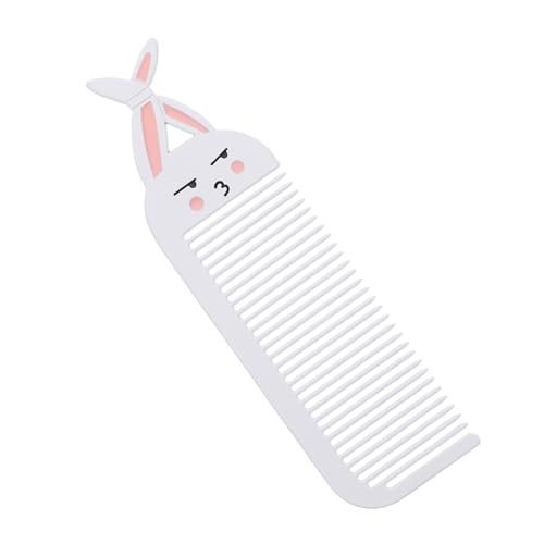 WRITWAA Kreativer Tragbarer Haarkamm aus Zinklegierung Metall Cartoon Kamm für Mädchen Glatter Massagestruktur Weihnachts und Geburtstagsgeschenk von WRITWAA